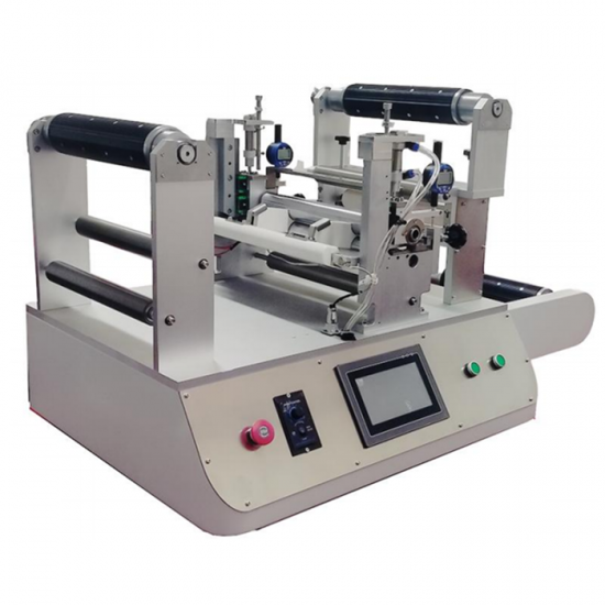 automatic rewinding and unwinding coater