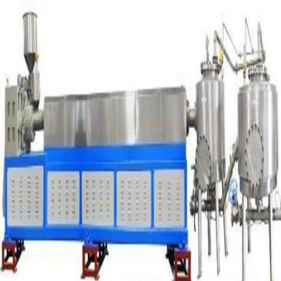 Waste polyethylene wax production line