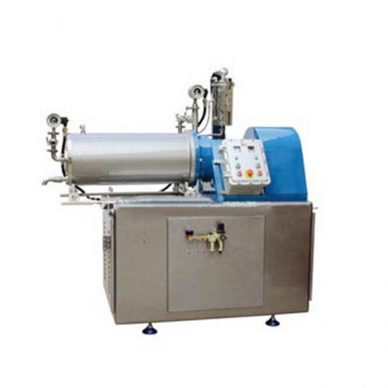 Turbine horizontal nano bead mill