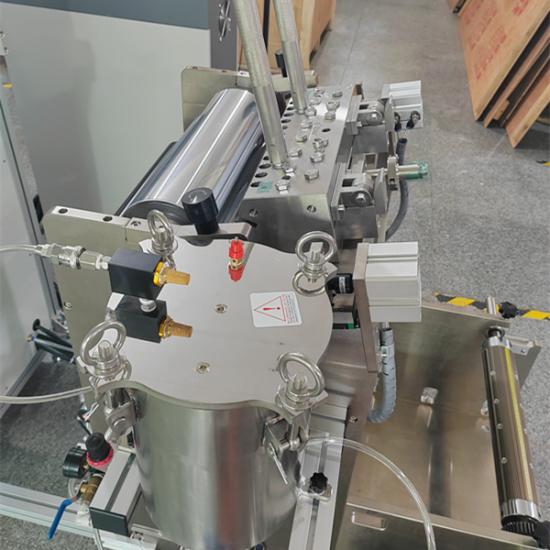 Pilot-Scale Extrusion Slot Die Coating Machine with Feeding System